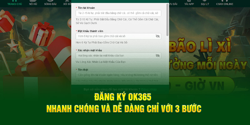 Đăng Ký OK365